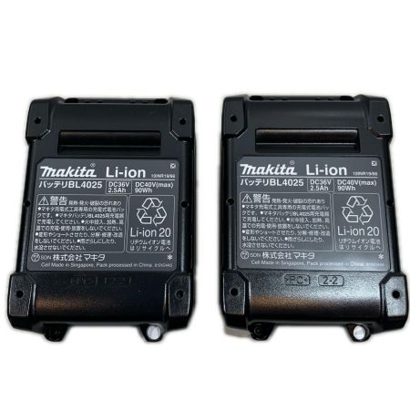  MAKITA マキタ 締め付け工具 インパクトドライバ コードレス式 40v 2.5Ah 158918 TD002GRDXB ブラック