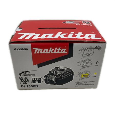  MAKITA マキタ 工具関連用品 バッテリー 18v 6.0Ah BL1860B ブラック