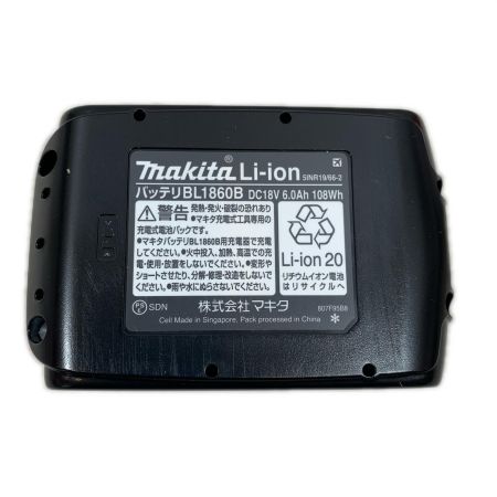  MAKITA マキタ 工具関連用品 バッテリー 18v 6.0Ah BL1860B ブラック