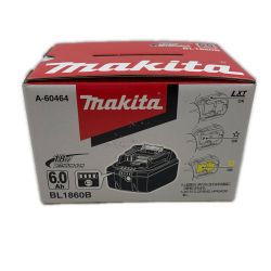 κκ MAKITA マキタ 工具関連用品 バッテリー 18v 6.0Ah BL1860B ブラック Sランク