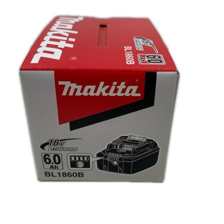  MAKITA マキタ 工具関連用品 バッテリー 18v 6.0Ah BL1860B ブラック