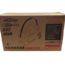 κκ MAKITA マキタ 工具 保冷温庫 ACアダプター付 コードレス式 40v 932649 CW001GZ ブルー Sランク