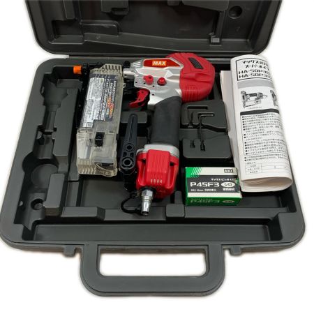  MAX マックス 工具 エアツール エア釘打ち 17208092C TA-250P3 レッド