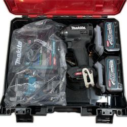 κκ MAKITA マキタ 締め付け工具 インパクトドライバ コードレス式 40v 130167 TD002GRDXB ブラック Aランク
