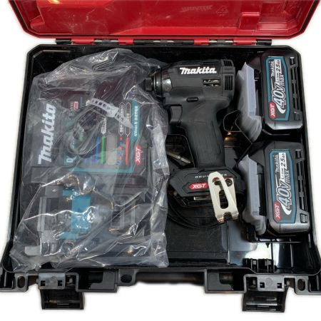  MAKITA マキタ 締め付け工具 インパクトドライバ コードレス式 40v 130167 TD002GRDXB ブラック