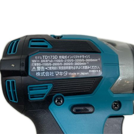  MAKITA マキタ 締め付け工具 インパクトドライバ コードレス式 18v 914722 TD173D ブルー