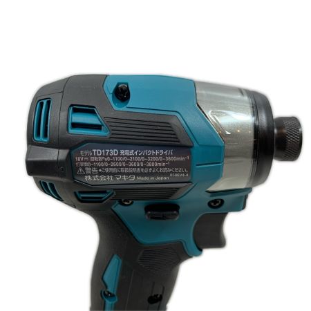  MAKITA マキタ 締め付け工具 インパクトドライバ コードレス式 18v 92448 TD173DRGX ブルー