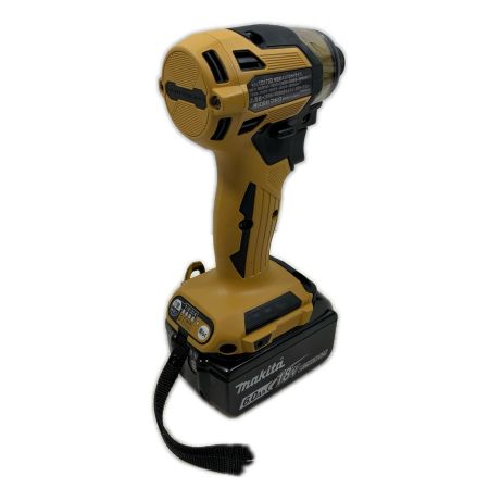  MAKITA マキタ 締め付け工具 インパクトドライバ コード式 18v 6.0Ah 831789 TD173DGXPY イエロー