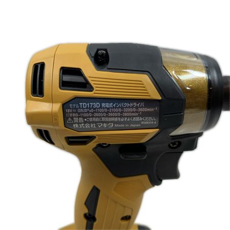  MAKITA マキタ 締め付け工具 インパクトドライバ コード式 18v 6.0Ah 831789 TD173DGXPY イエロー