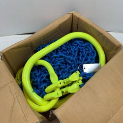 κκ マーテック 工具関連用品 チェーンスリング イエロー×ブルー Bランク