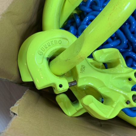  マーテック 工具関連用品 チェーンスリング イエロー×ブルー