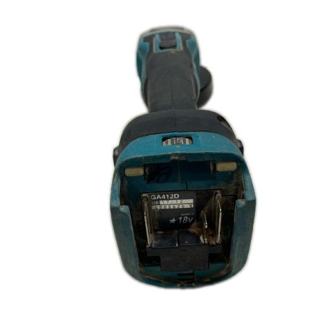  MAKITA マキタ 研磨工具 ディスクグラインダー コードレス式 0005620 GA412D ブルー