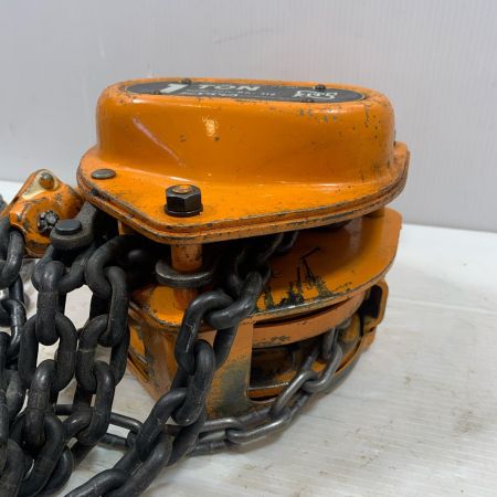  KITO キトー 工具関連用品 チェーンブロック M2C-418 オレンジ