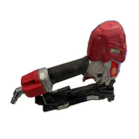  MAX マックス 工具 エアツール エアネイラ TA-238F2(D)4MA レッド 程度C ケース付 常圧 38mm  TA-238F2(D)4MA レッド
