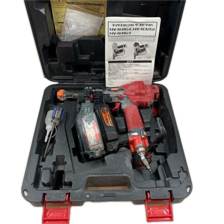 MAX マックス 工具 エアツール ねじ打ち機 高圧 15918079B HV-R41G4 レッド