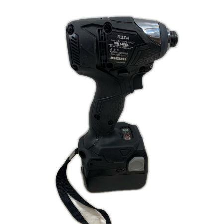  HITACHI 日立 締め付け工具 インパクトドライバ コードレス式 14.4v 4.0Ah 734792 WH14DDL ブラック