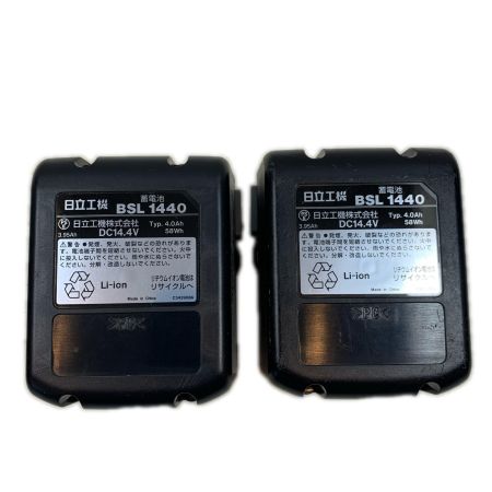  HITACHI 日立 締め付け工具 インパクトドライバ コードレス式 14.4v 4.0Ah 734792 WH14DDL ブラック