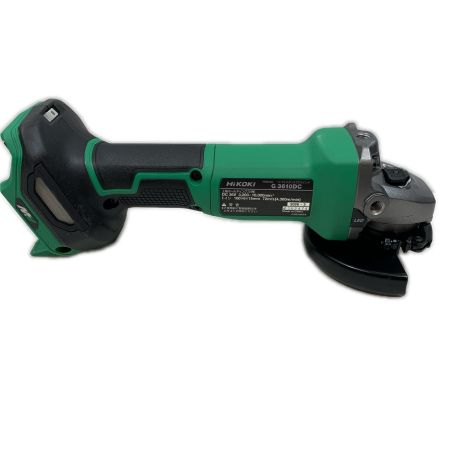  HiKOKI ハイコーキ 研磨工具 ディスクグラインダー コードレス式 100mm 36v 362474 G3610DC グリーン