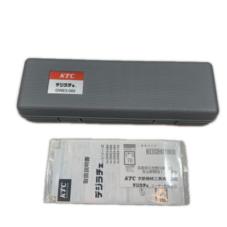  KTC ケーティーシー 工具 ハンドツール デジラチェ KTC GWE3-085 GWE3-085