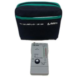 κκ JEFCOM 工具関連用品 LANチェッカー LNC-500 グレー Bランク