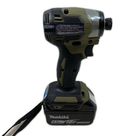  MAKITA マキタ 締め付け工具 インパクトドライバ コードレス式 18v 792453 TD173DRGXO オリーブ