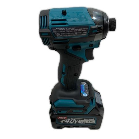 MAKITA マキタ 締め付け工具 インパクトドライバ コードレス式 40v 165642 TD002G ブルー