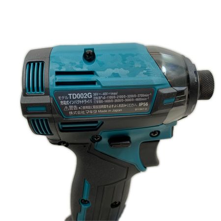 MAKITA マキタ 締め付け工具 インパクトドライバ コードレス式 40v 165642 TD002G ブルー
