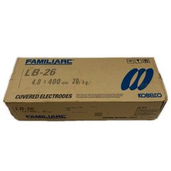 κκ FAMILIARC 工具消耗品 溶接棒 4.0mm×400mm 20kg 4個セット LB-26 Sランク