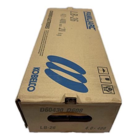  FAMILIARC 工具消耗品 溶接棒 4.0mm×400mm 20kg 4個セット LB-26
