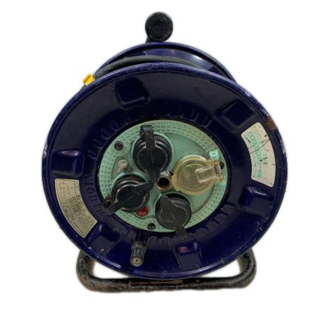 NICHIDO  電材 コードリール 30ｍ NPW-EB33-SP ネイビー
