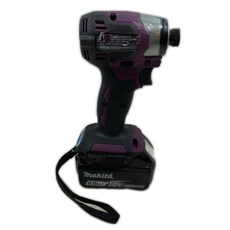 MAKITA マキタ 締め付け工具 インパクトドライバ コードレス式 18v 6.0Ah 128742 TD173D パープル