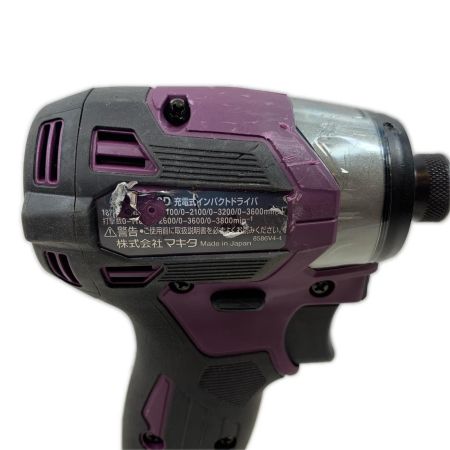  MAKITA マキタ 締め付け工具 インパクトドライバ コードレス式 18v 6.0Ah 128742 TD173D パープル