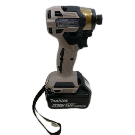 MAKITA マキタ 締め付け工具 インパクトドライバ コードレス式 18v 6.0Ah 877544 TD173DGXPG グレー