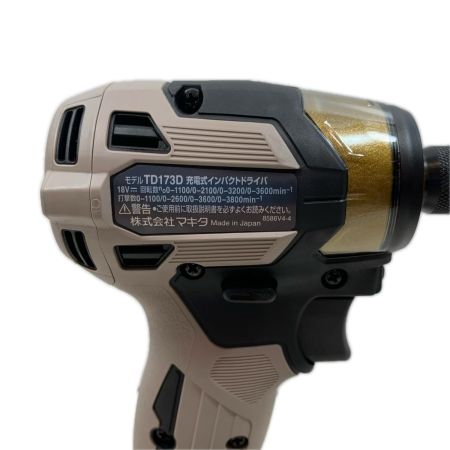 MAKITA マキタ 締め付け工具 インパクトドライバ コードレス式 18v 6.0Ah 877544 TD173DGXPG グレー