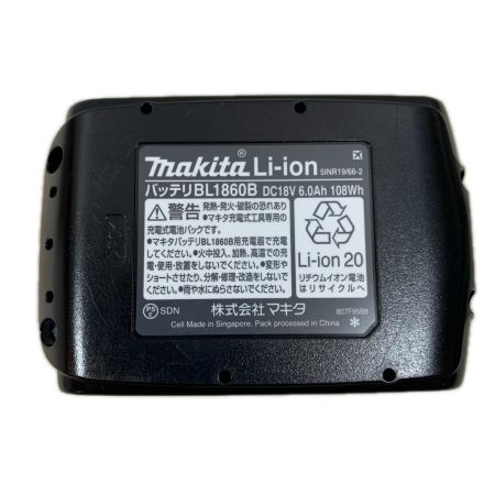 MAKITA マキタ 締め付け工具 インパクトドライバ コードレス式 18v 6.0Ah 877544 TD173DGXPG グレー