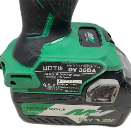 HITACHI 日立 締め付け工具 ドライバドリル コードレス式 36v J871737 DV36DA グリーン
