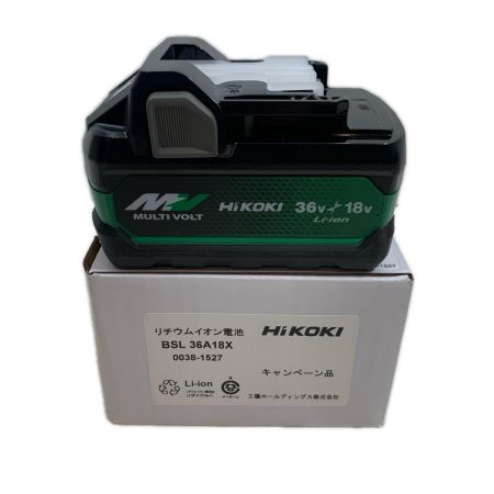 HiKOKI ハイコーキ 工具関連用品 バッテリー 36v 36A18X