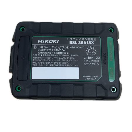 HiKOKI ハイコーキ 工具関連用品 バッテリー 36v 36A18X