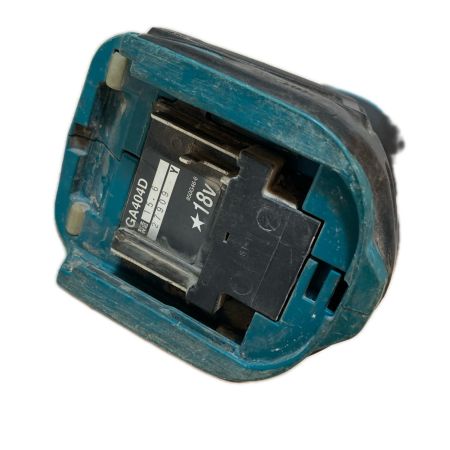 MAKITA マキタ 工具 研磨工具 GA404D グリーン 程度C 本体のみ コードレス式 18v 27909Y 使用感有 GA404D グリーン