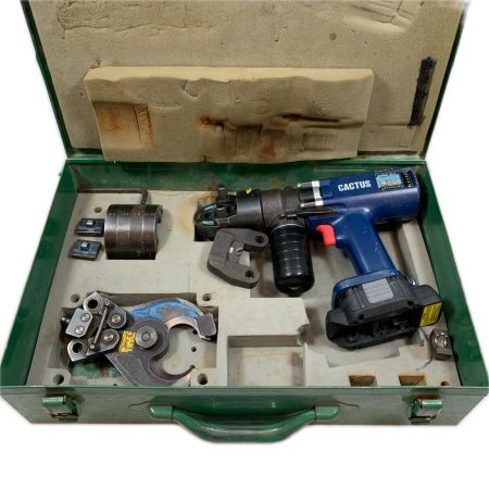 CACTUS 電動工具 圧着工具  動作未確認のためｼﾞｬﾝｸ品