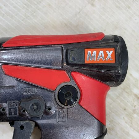 MAX マックス エアツール エアネイラ 高圧 24604189F HA-25/10J ブラック×レッド