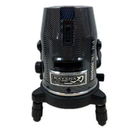 山真 工具 レーザー機器 レーザー墨出し器 赤レーザー PM-3K ブラック