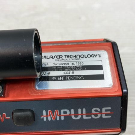 LASER TECHNOLOGY レーザー機器 レーザー距離計 通電確認のみ レッド