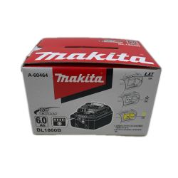 MAKITA マキタ 工具関連用品 バッテリー 18v 6.0Ah BL1860B ブラック Sランク