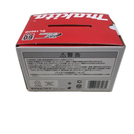 MAKITA マキタ 工具関連用品 バッテリー 18v 6.0Ah BL1860B ブラック