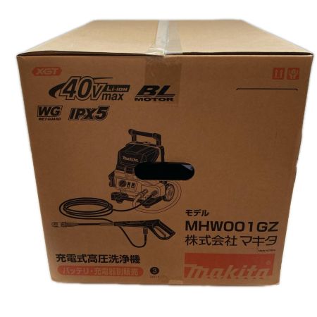 MAKITA 高圧洗浄機 コードレス式 40v 12770 MHW001GZ