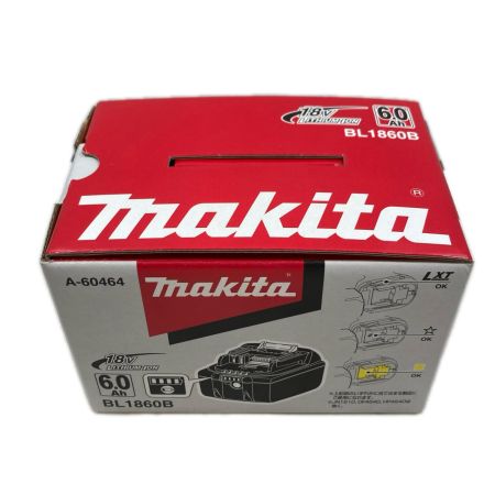 MAKITA マキタ バッテリー  未使用品(S) 18v 6.0Ah BL1860B ブラック