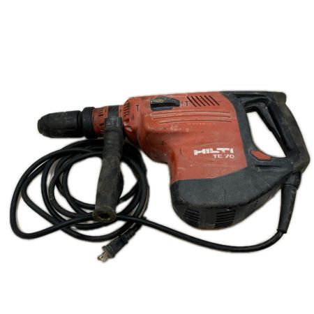 Hilti ヒルティ 締め付け工具 ハンマドリル コード式 TE70 レッド