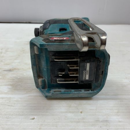 MAKITA マキタ 締め付け工具 インパクトドライバ コードレス式 40v 103061 TD002G ブルー