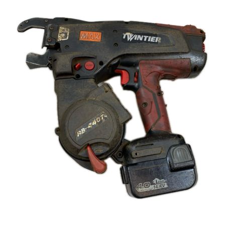 MAX マックス 締め付け工具 鉄筋結束機 コードレス式 14.4v 209091091 RB-440T ブラック×レッド